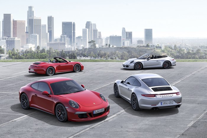 Porsche 911 Carrera 4 GTS Cabriolet and Coupe