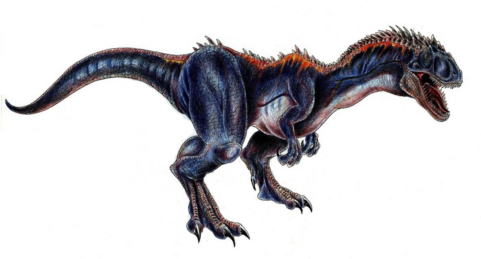 4K Painting Art of a Dinosaur