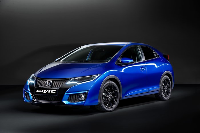 Blue 2014 Honda Civic Sport