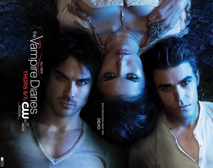 The Vampire Diaries Trio Intense Gaze