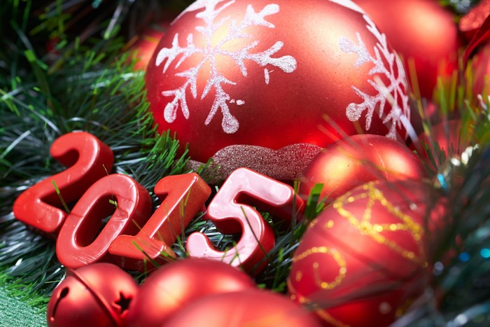 Christmas Ornaments and 2015 Numbers