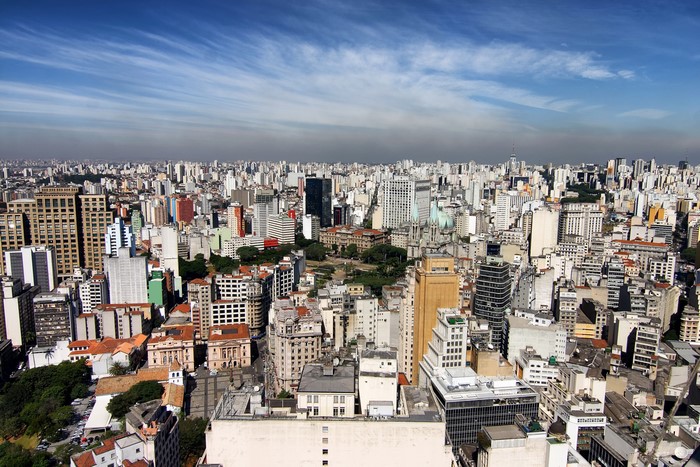Sao Paulo, Brazil Megapolis Skyline