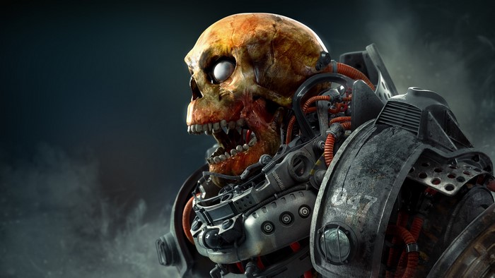 Cybernetic Skull Warrior