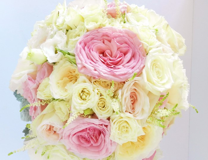 Bouquet of Roses and Eustoma