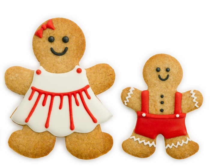 Gingerbread cookies for Christmas holidays
