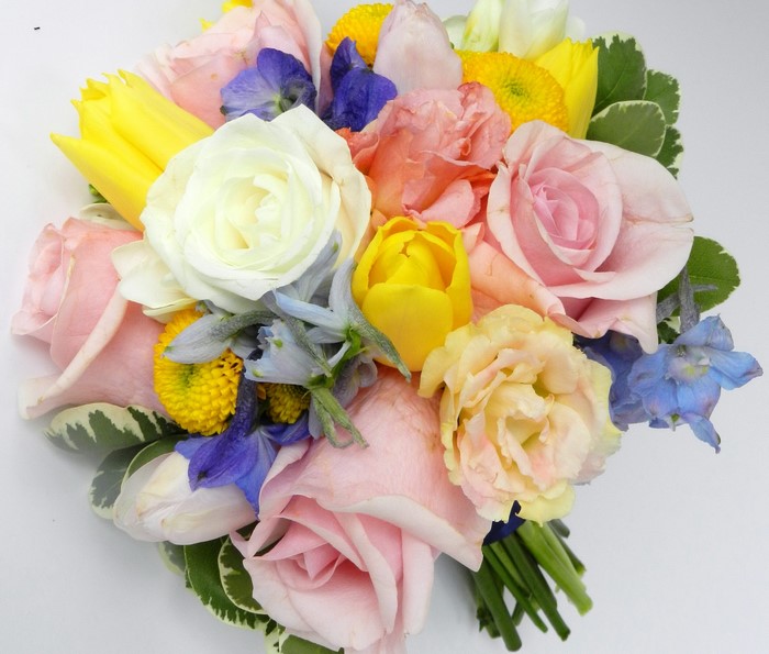 Bouquet of Roses and Tulips