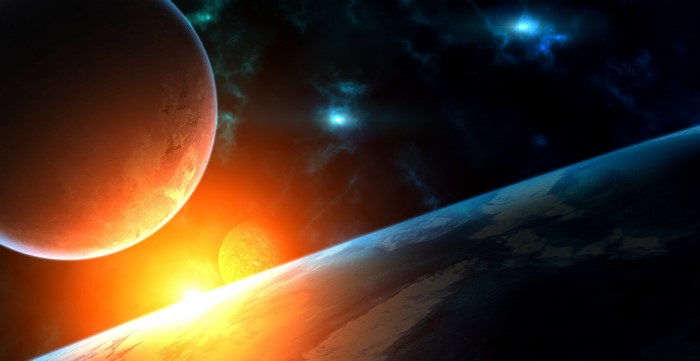 4K Planets in Space with Sunrise