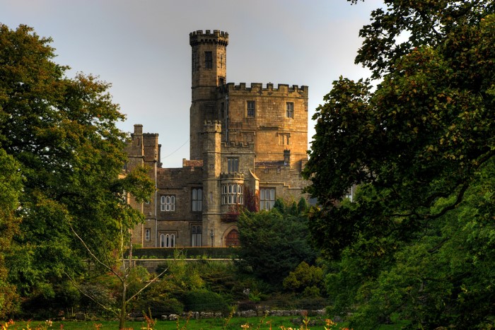 Hornby Castle in Lancashire, England