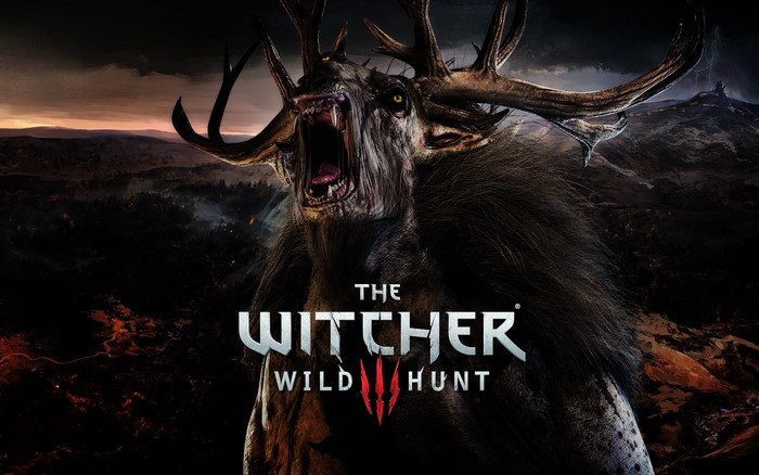The Witcher 3: Wild Hunt monster with antlers