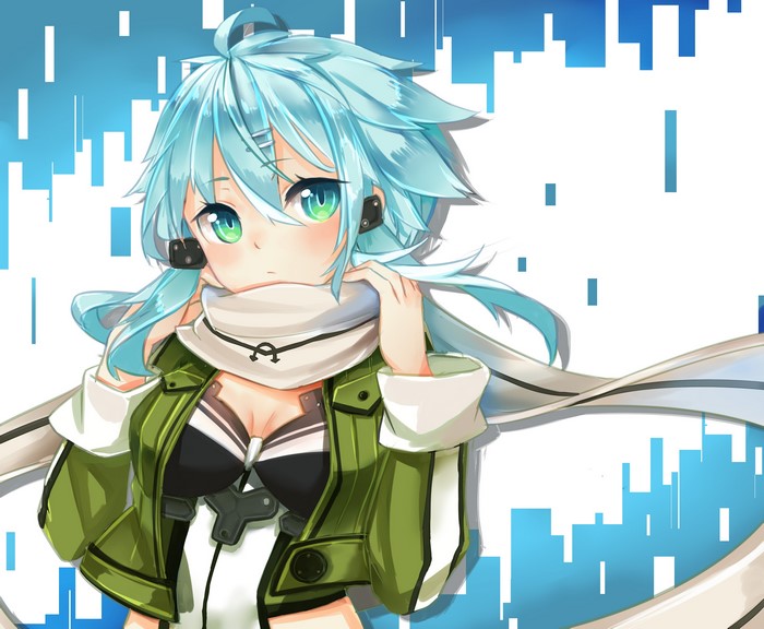Asada Shino from Sword Art Online 2012