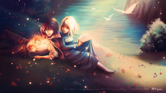 Howl and Sophie from Howl's Moving Castle