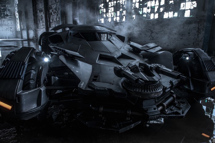 The Batmobile from Batman v Superman: Dawn of Justice
