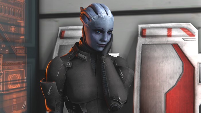 Liara T'Soni from Mass Effect