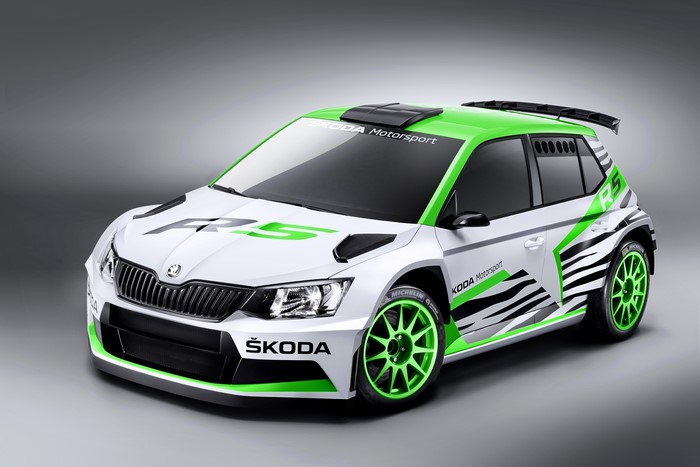 4K Skoda Fabia R5 Rally Car