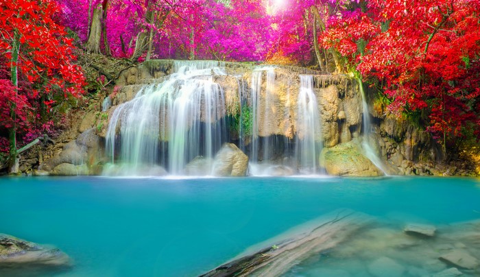 Erawan Waterfall National Park Thailand