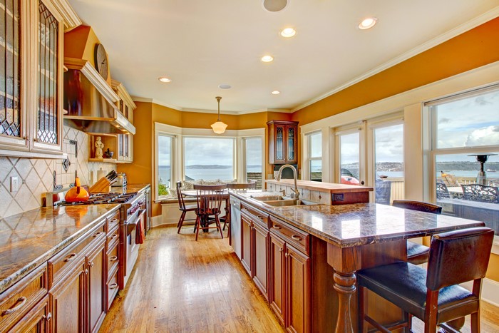 Kitchen with a view