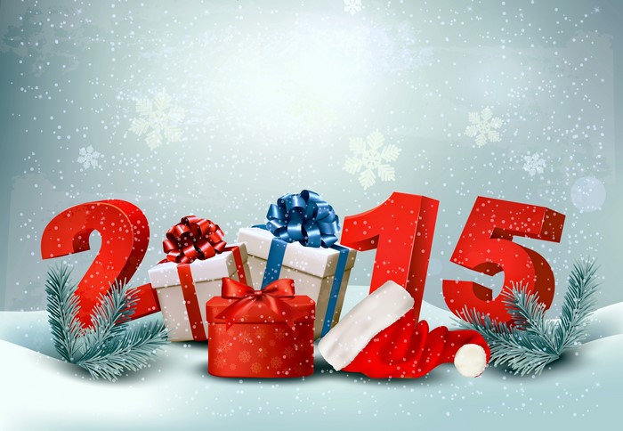 2015 Christmas Gifts and Snow