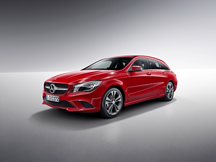 Red 2014 Mercedes-Benz CLA Shooting Brake