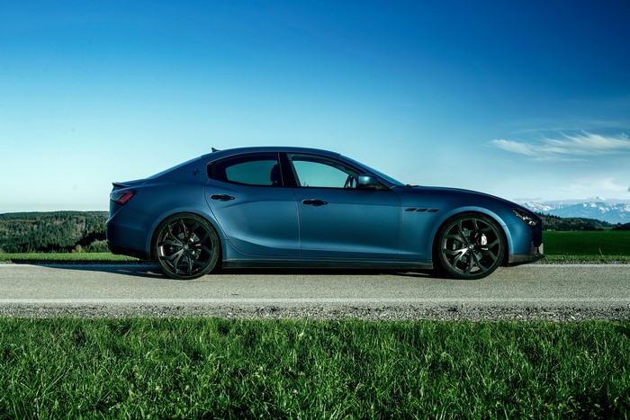 Maserati Ghibli Novitec Tridente side view