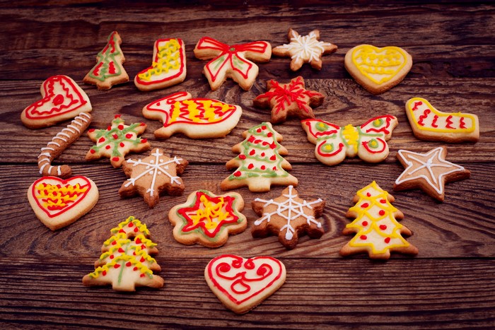 5K Holidays Pastry Cookies Christmas tree Heart