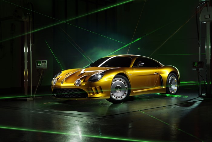 Gold 2014 Willys AW380 Berlinetta Viotti