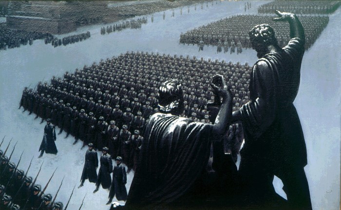 Konstantin Vasilyev's Parade in 1941