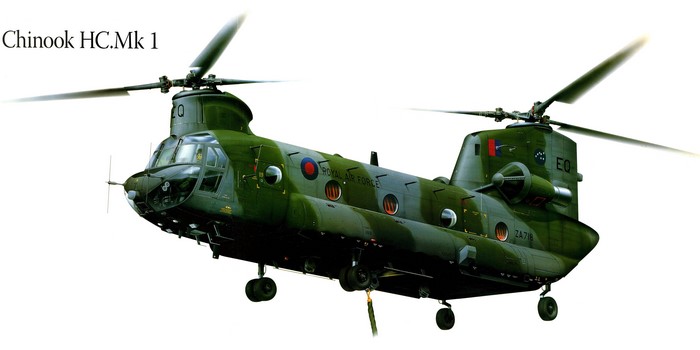 Chinook HC.Mk 1 Helicopter Painting