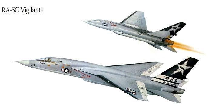 RA-5C Vigilante Aircraft Painting