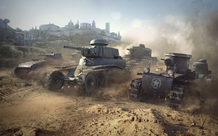 Tanks in World of Tanks