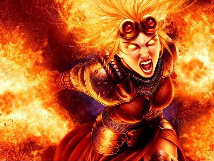 Chandra Nalaar from Magic: The Gathering