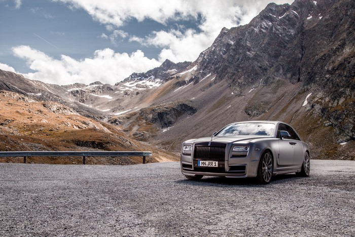 Rolls-Royce Ghost (Spofec) in Mountains