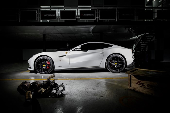 White 2014 Ferrari F12 Berlinetta by PP Performance