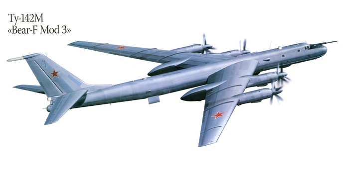 Tu-142M Bear-F Mod 3 Airplane Painting