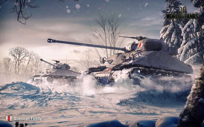 Sherman Firefly Tanks in World of Tanks