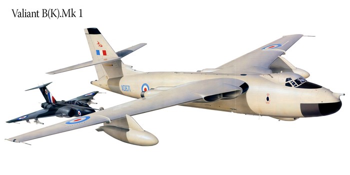 Valiant B(K).Mk 1 Airplane Painting Art