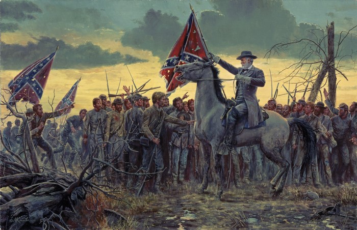 The Last Rally by Mort Kunstler