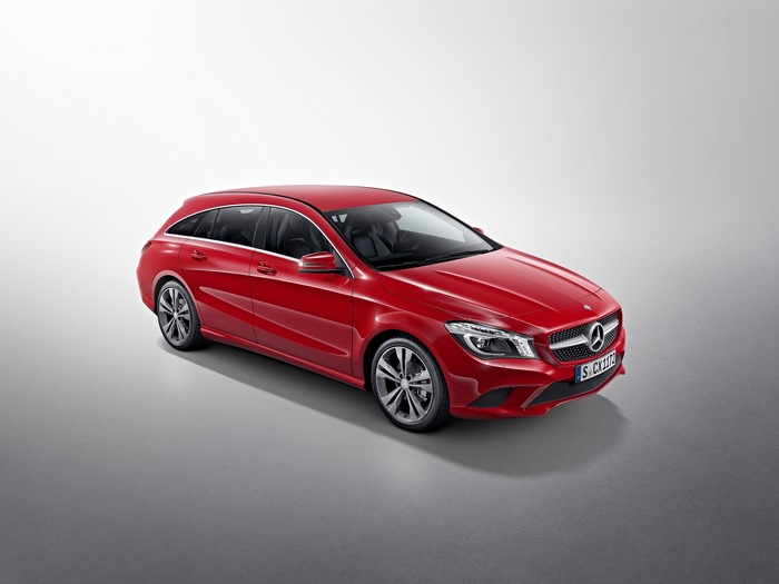Red 2014 Mercedes-Benz CLA Shooting Brake
