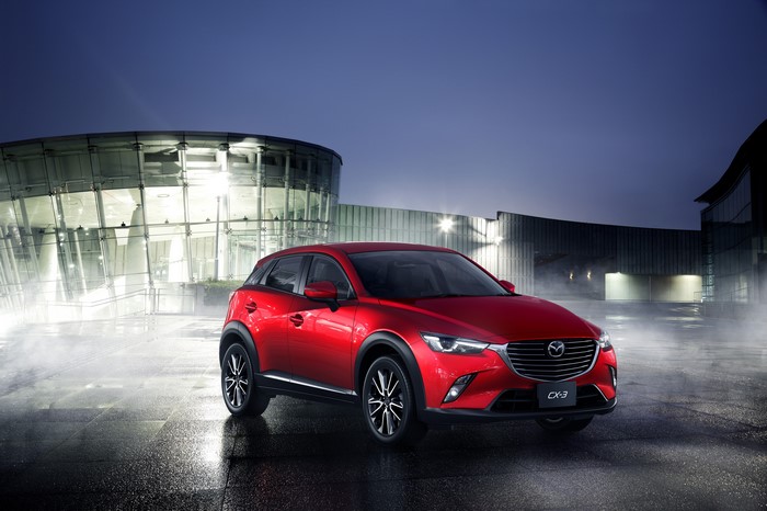 Red 2015 Mazda CX-3 Metallic