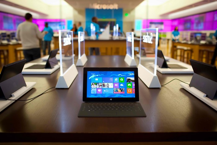 Microsoft Store with Windows Tablets and Keyboards