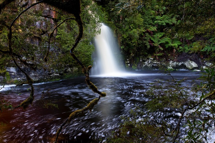 Waterfall in Tasmania, Australia