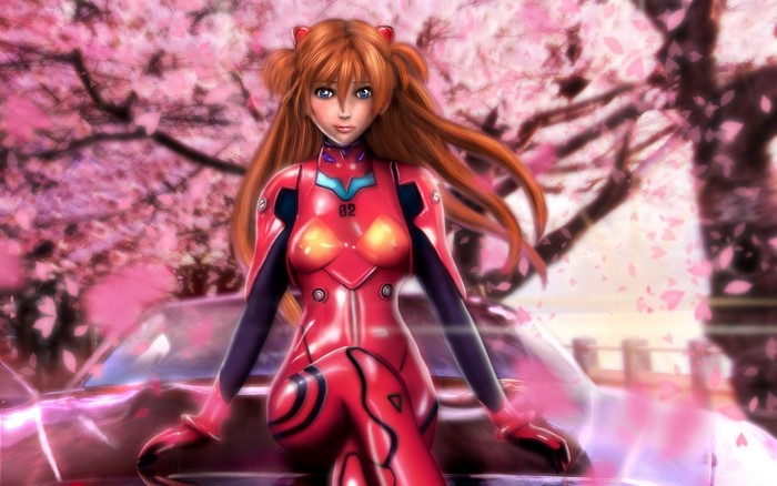 Asuka Langley from Neon Genesis Evangelion