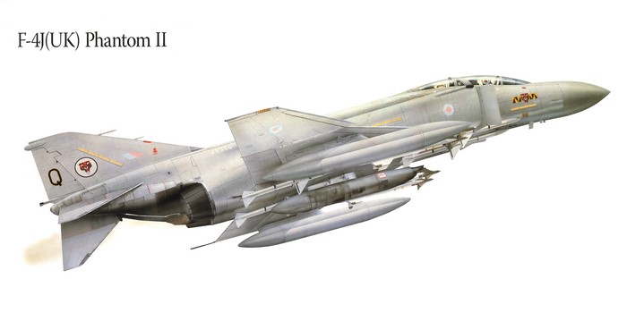 F-4J(UK) Phantom II Airplane