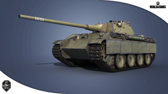 Panther tank from World of Tanks