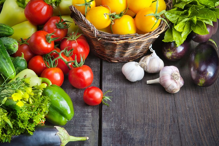 5K 6K 7K Tomatoes Garlic Bell pepper Cucumbers