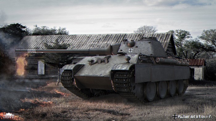 Panther mit 8.8 cm l.71 tank in World of Tanks
