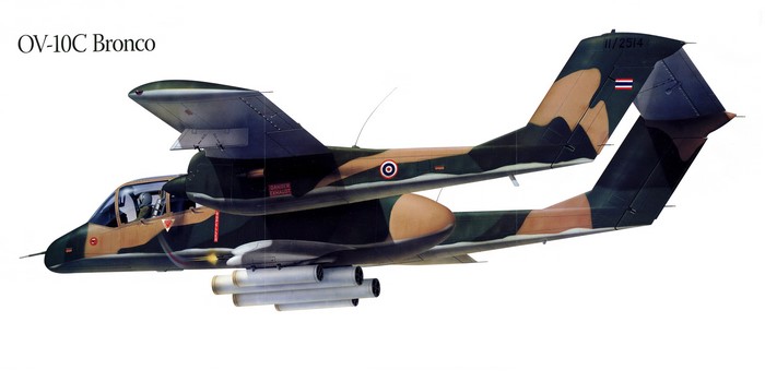 OV-10C Bronco Aircraft Painting