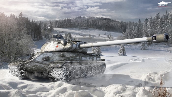 #761331 Object 260, World Of Tanks, Tanks, Snow - Rare Gallery Hd 