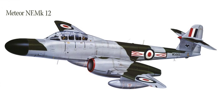 Meteor NF.Mk 12 Airplane