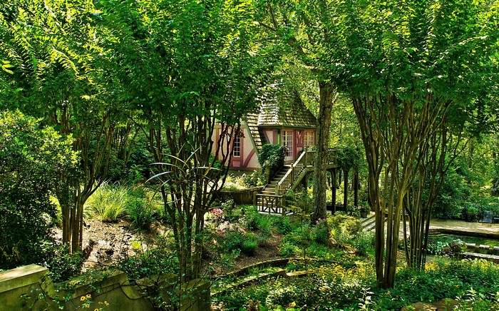 Ball Ground Gibbs Gardens USA Gardens Trees