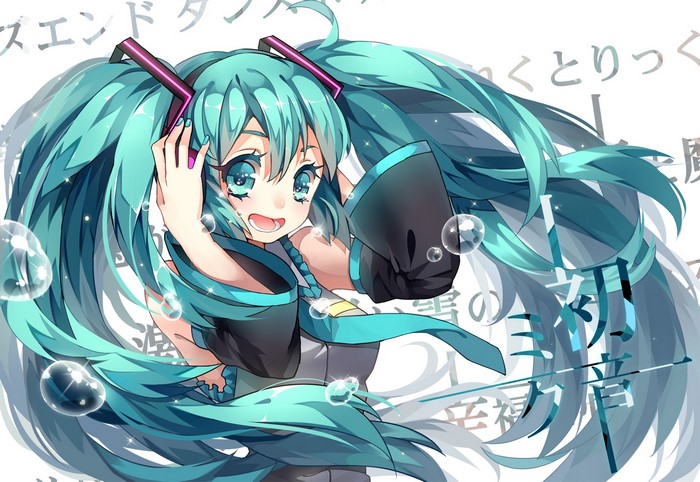 Hatsune Miku from Vocaloid